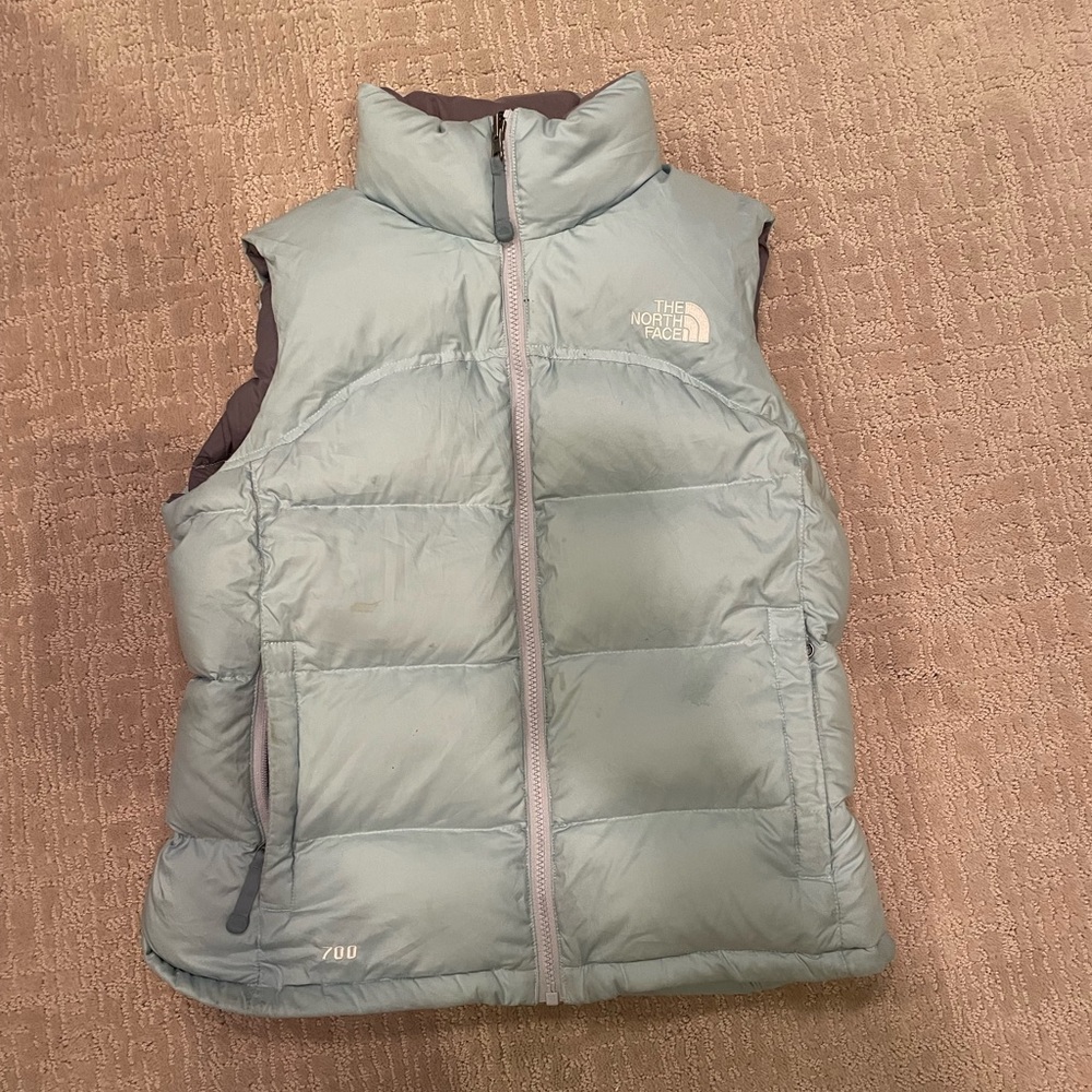 Women’s Blue North Face Vest